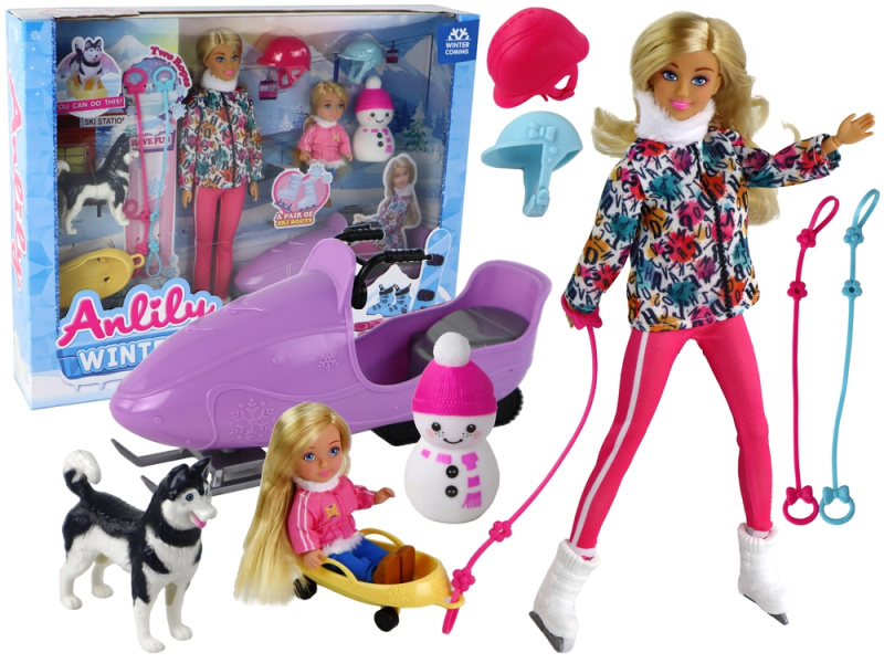 LEANToys Anlily Zimní sporty