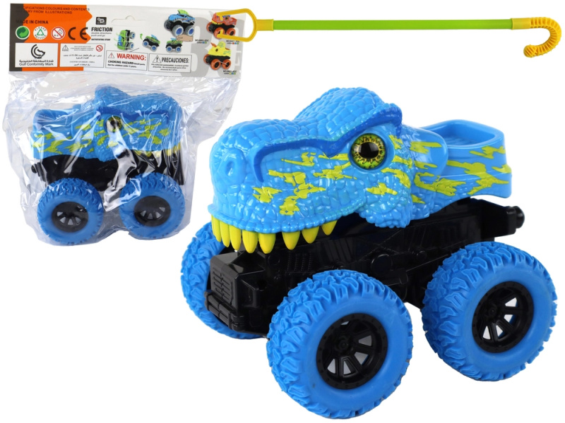 Lean Toys Tyrannosaurus Rex Vehicle Friction Drive Blue