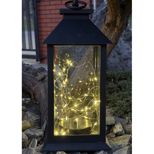 LED lucerna 140x300 mm XXL s časovačem