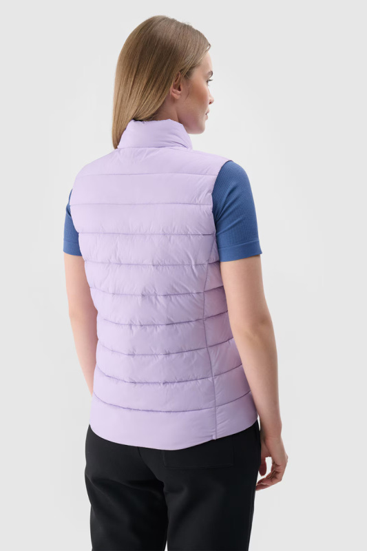 Dámský Bezrukávník Pevný S Límcem 4F Fialový 4FWAW24TVJAF139-52S XS