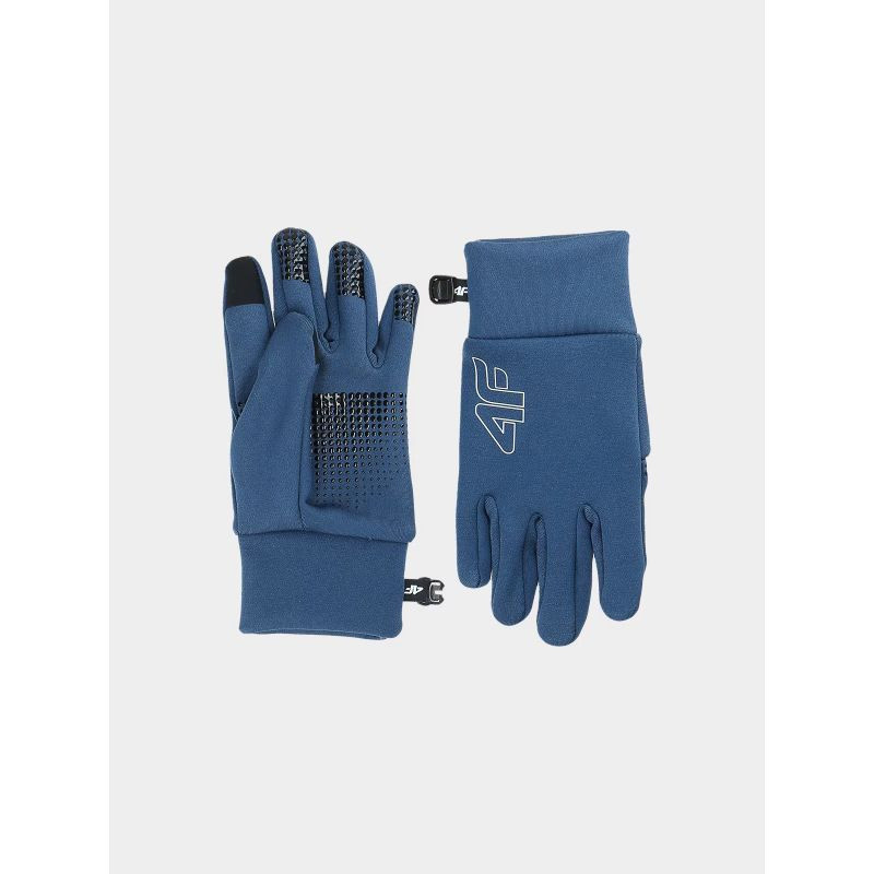 Dětské pletené rukavice s dotykovou obrazovkou 4F Junior 4FJWAW24AGLOU068-32S L-XL