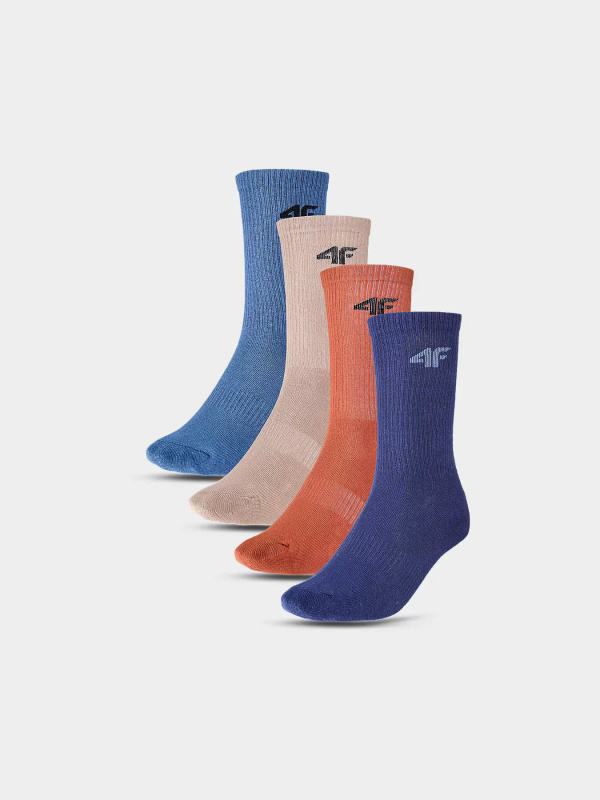 Chlapecké ponožky casual 4F 4-pack Velikost: 32-34