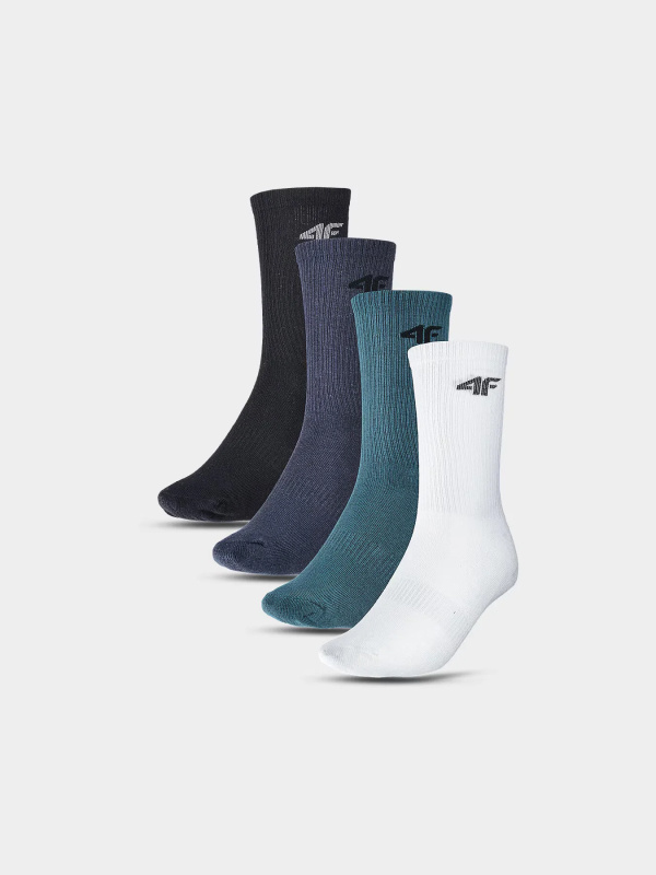 Chlapecké ponožky casual 4F 4-pack Velikost: 35-37