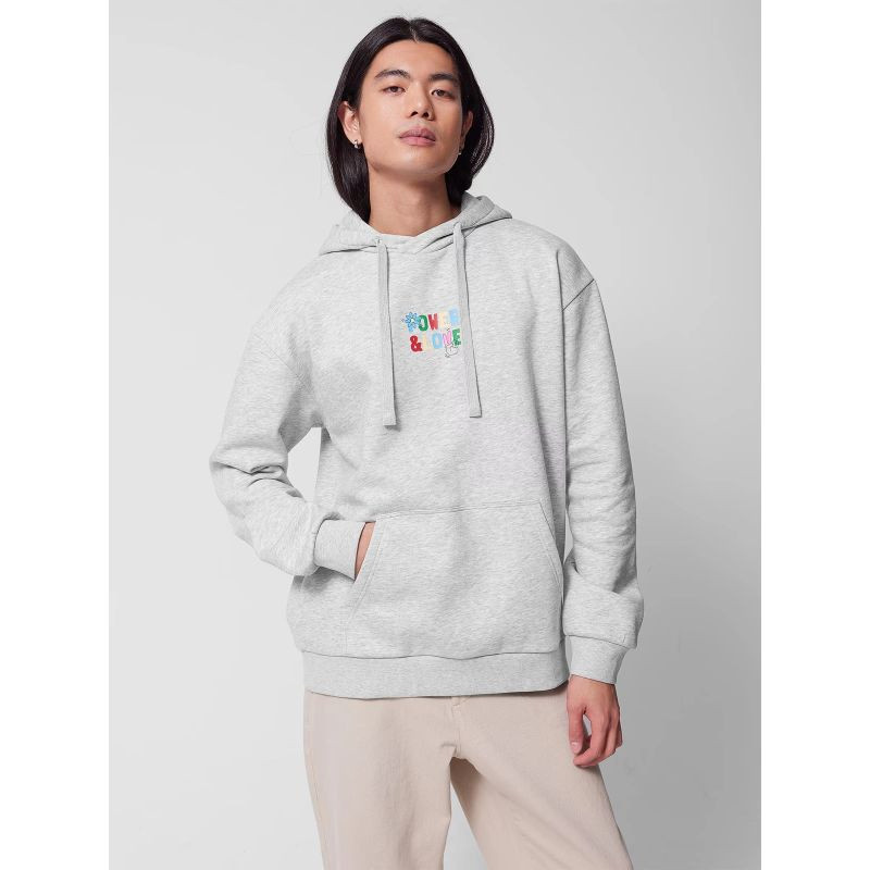 Pánská nepruhovaná mikina s kapucí Outhorn OTHWSS24TSWSM1636-27M xxl