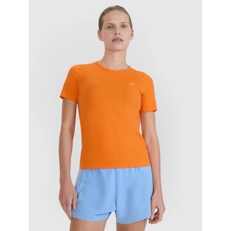 Dámské tričko 4F 4FWSS25TFTSF1266-70S Regular Field Running T-Shirt XS/S