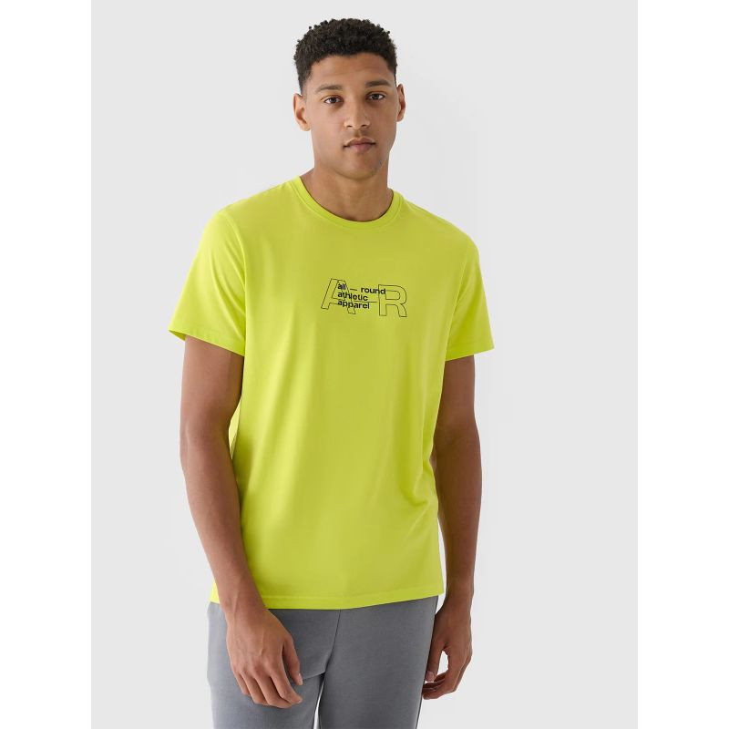 Pánské tričko s potiskem 4F 4FRAW24TTSHM2299-45S pánské XL