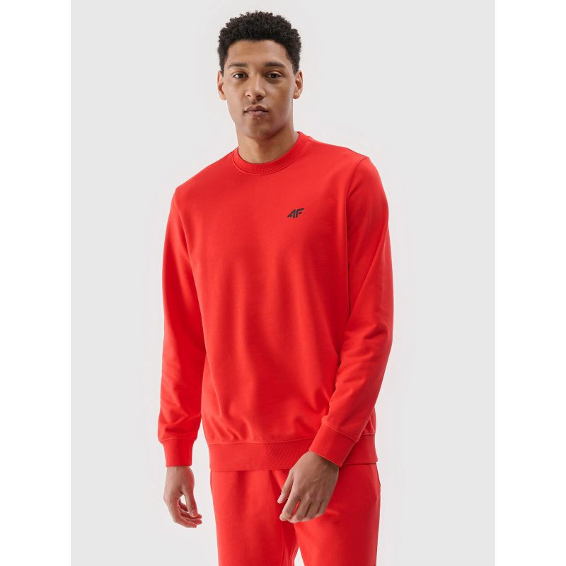 Pánská mikina 4F 4FWMM00TSWSM1767-62S s kapucí bez svetru s