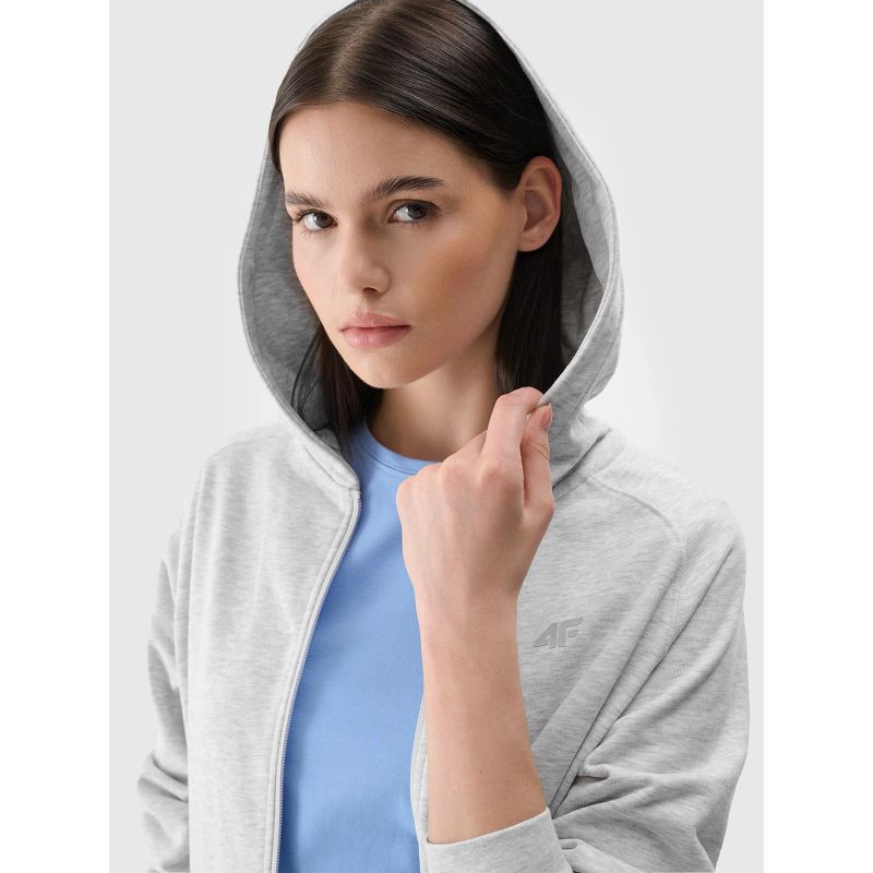 Dámská mikina s kapucí 4F 4FWMM00TSWSF1763-27M L