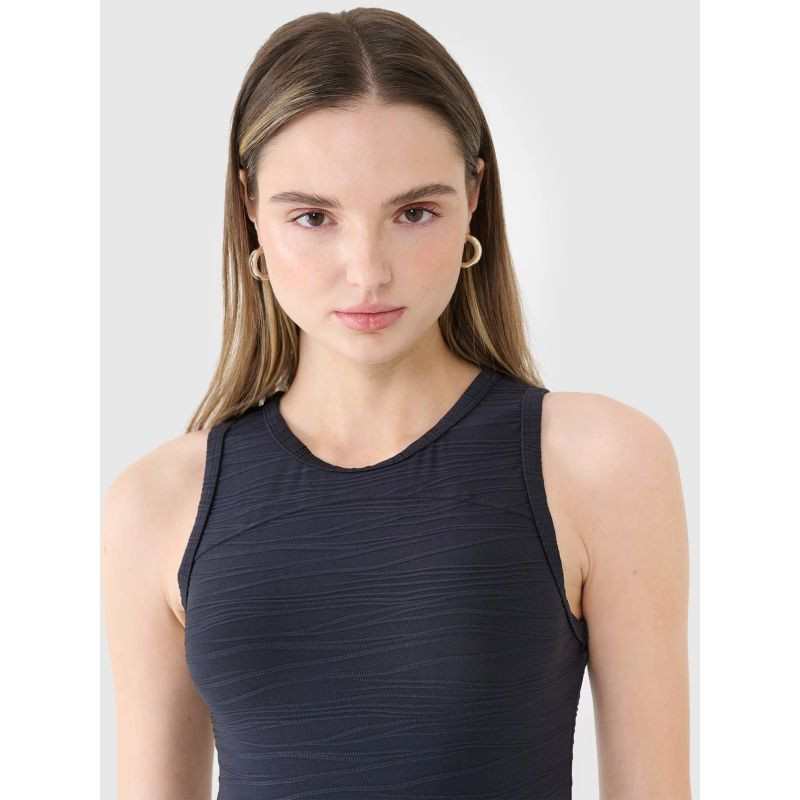 Dámské body s výřezem na zádech 4F 4FWSS25TBODF005-20S dámské xs