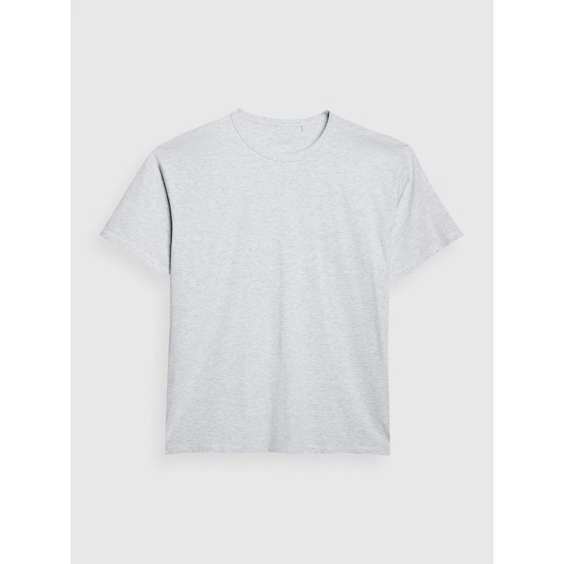 Oversize hladké unisex tričko 4F 4FWSS25TTSHU1972-27M L