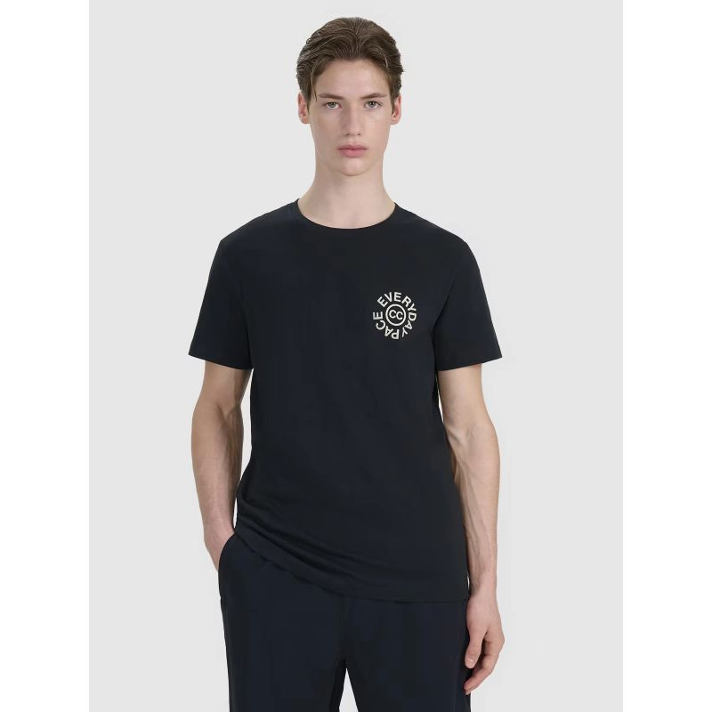 Pánské tričko s potiskem 4F 4FWSS25TTSHM1980-20S XL