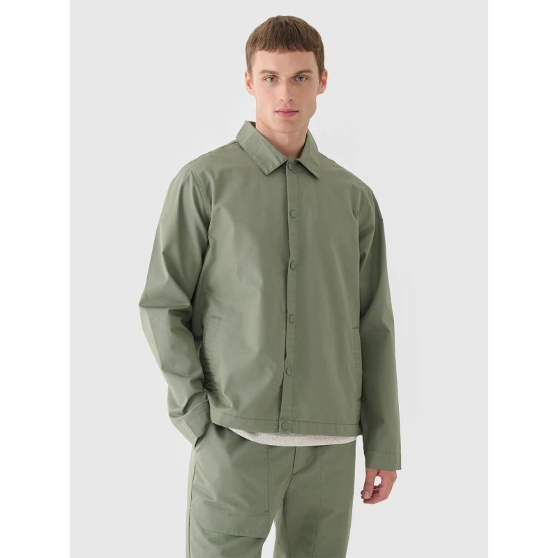 Pánské přechodné košilové sako 4F 4FRSS24TTJAM0887-44S pánské L