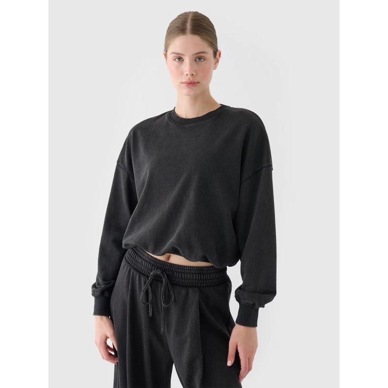 Dámská mikina bez kapuce 4F 4FRSS24TSWSF2032-20S XL