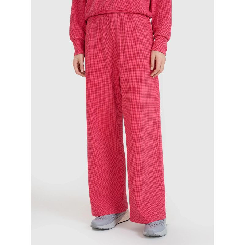 Dámské kalhoty oversize se širokými nohavicemi 4F 4FRSS25TTROF1396-54S dámské L