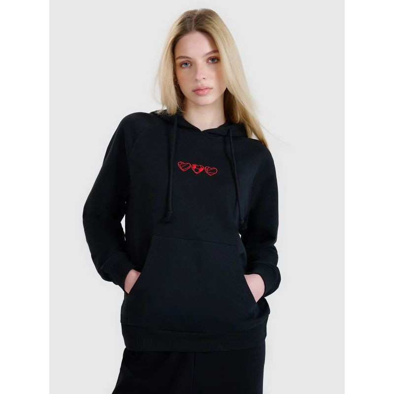 Dámská mikina s kapucí 4F 4FRSS25TSWSF2265-20S xs