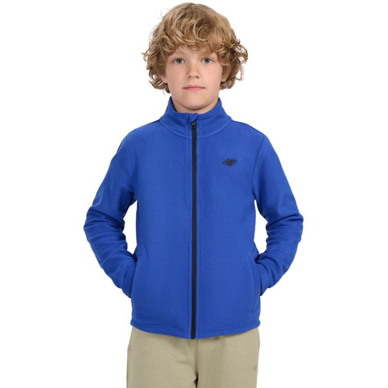 Chlapecký fleece 4F M413 cobalt 4FJWAW25TFLEM413 36S 146