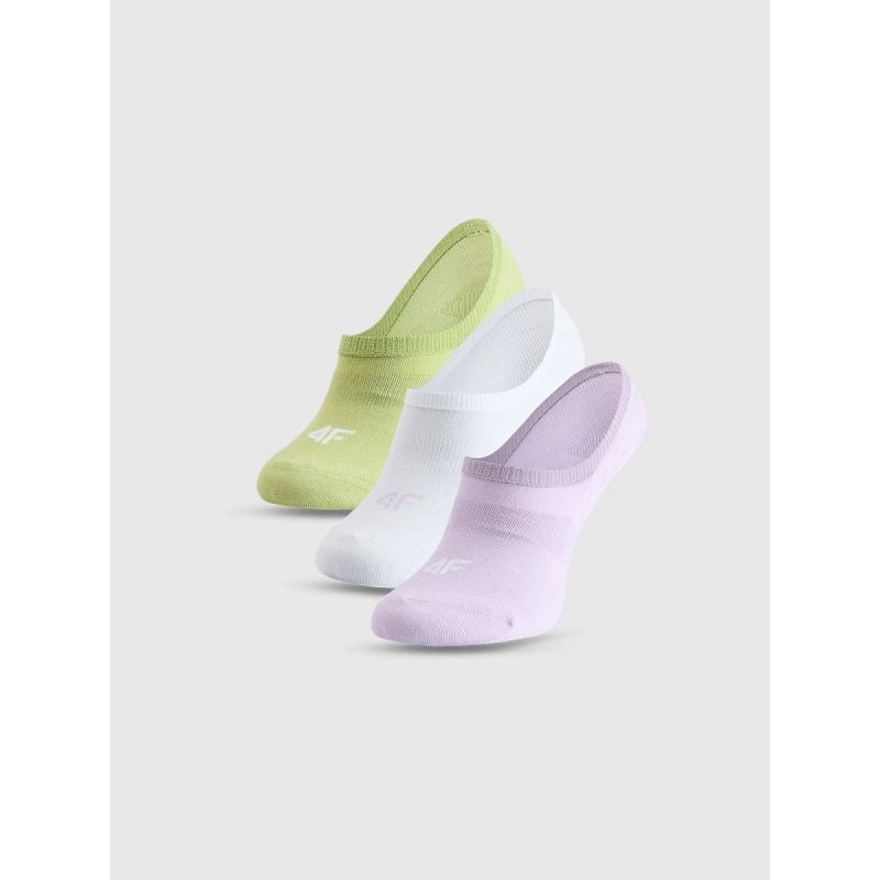 Dámské ponožky (SET 3) 4F 4FWMM00USOCF473-91S dámské 38