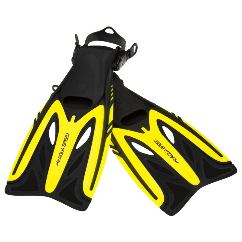 Potápěčské ploutve Aqua Speed EON M Black/Fluo Yellow 42/45