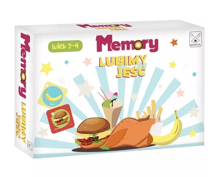 Pexeso Lubimy jeść – chutná paměťová hra pro děti