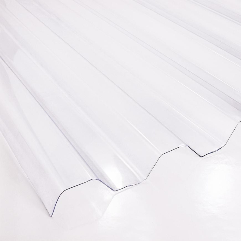 Trapézová deska PVC 2000 x 900 x 0,8 mm čirá