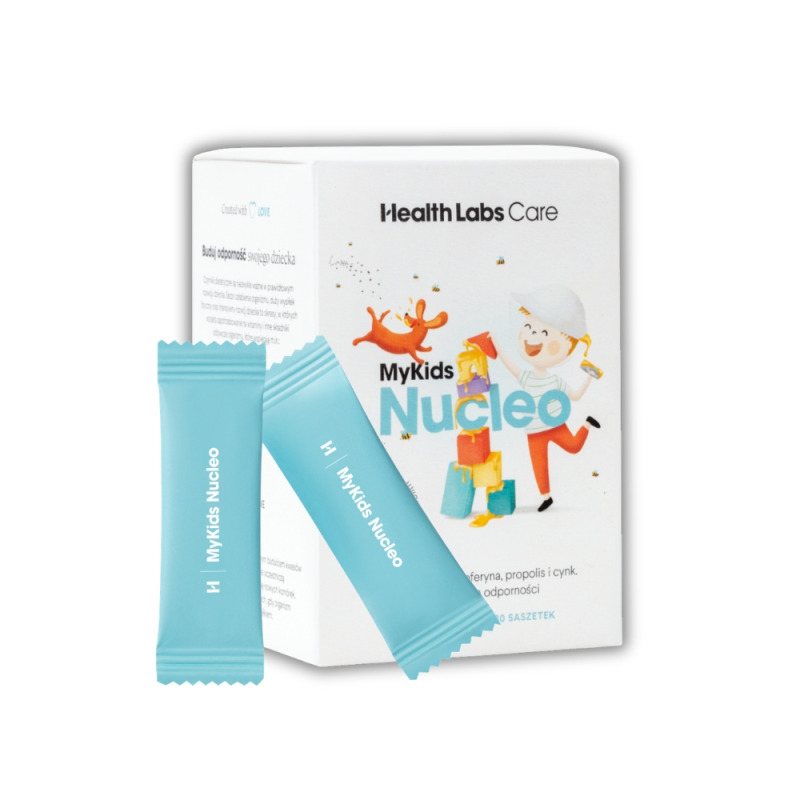 Health Labs Care My Kids Nucleo nukleotidy se zinkem 30 sáčků