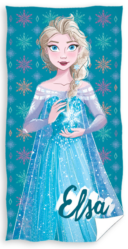 Carbotex Dětská osuška Ledové Království Elsa Let it Go