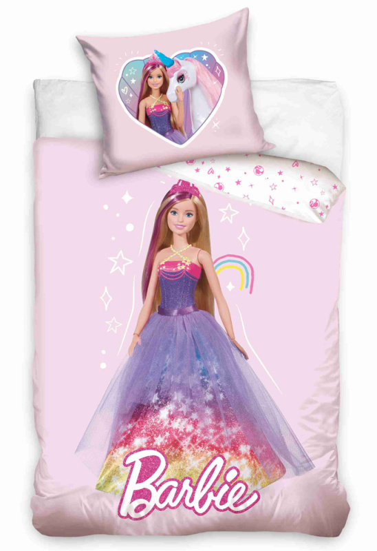 Carbotex Povlečení do postýlky Barbie Princezna