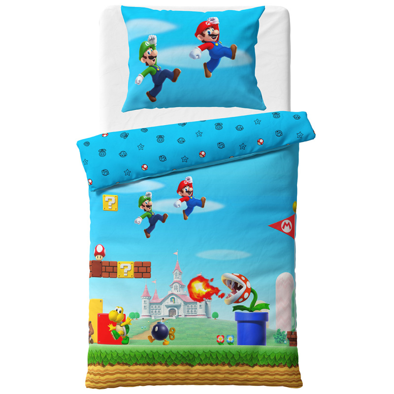 Carbotex Dětské povlečení Super Mario Bros