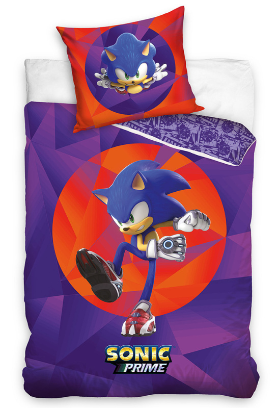 Carbotex Dětské povlečení Ježek Sonic Prime