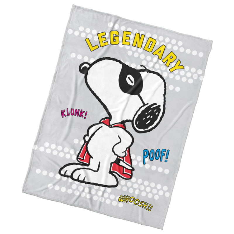 Carbotex Dětská deka Snoopy Legenda Zorro 150x200 cm