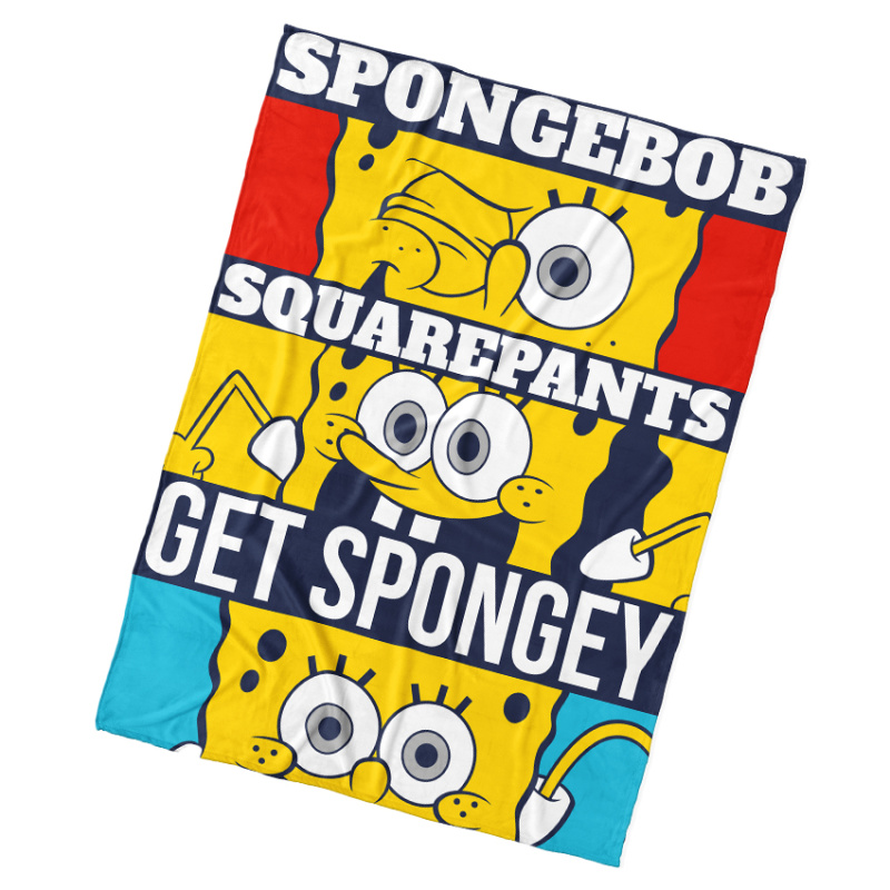 Carbotex Dětská deka Sponge Bob Squarepants 130x170 cm
