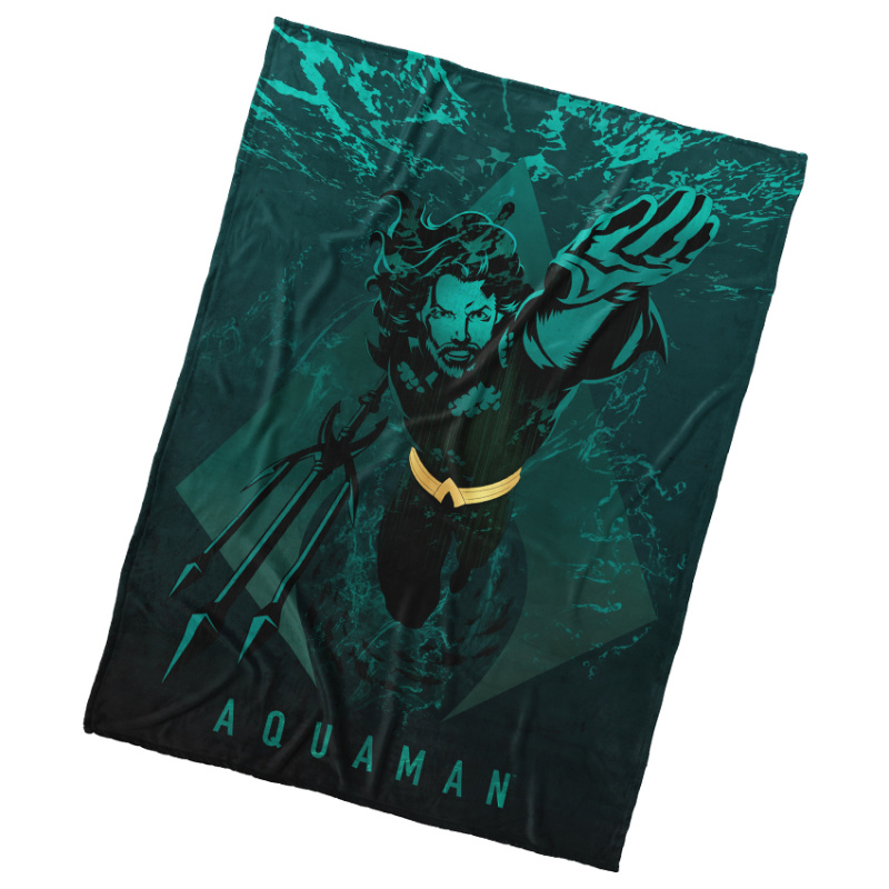 Carbotex Mikroplyšová deka Mikroplyšová deka Aquaman Ztracené Království 150x200 cm
