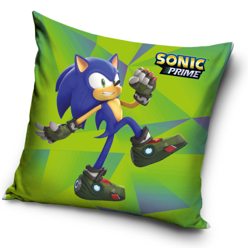 Carbotex Povlak na polštářek Ježek Sonic the Hedgehog - vyp