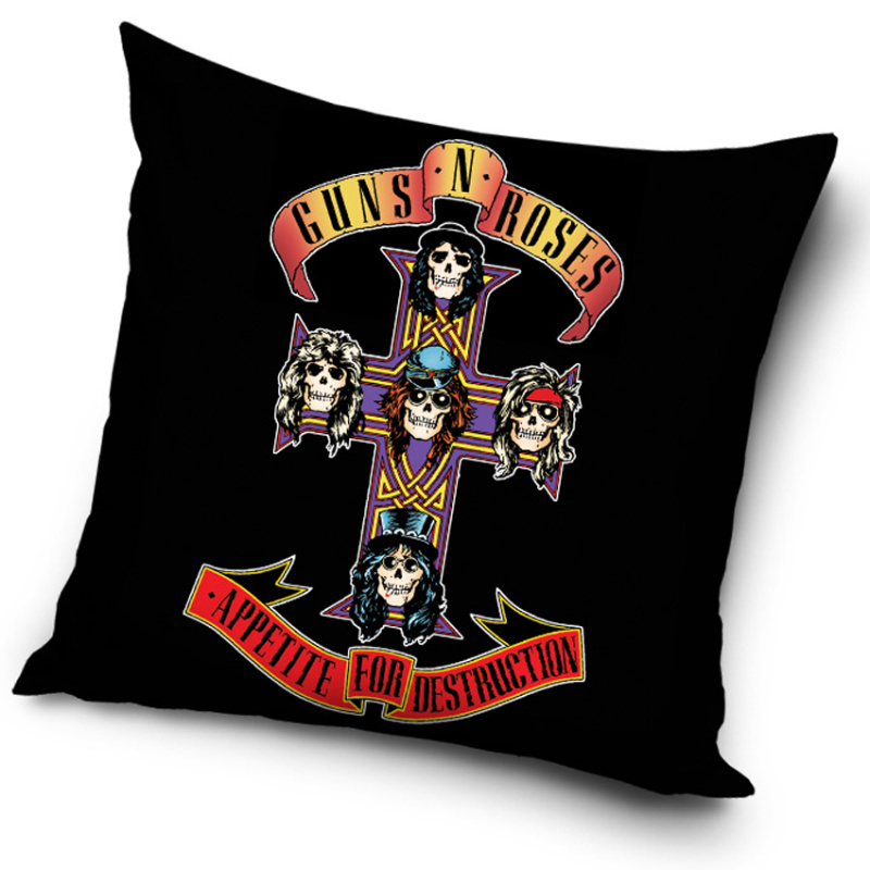 Carbotex Povlak na polštářek Guns N´ Roses Appetie for Destruction