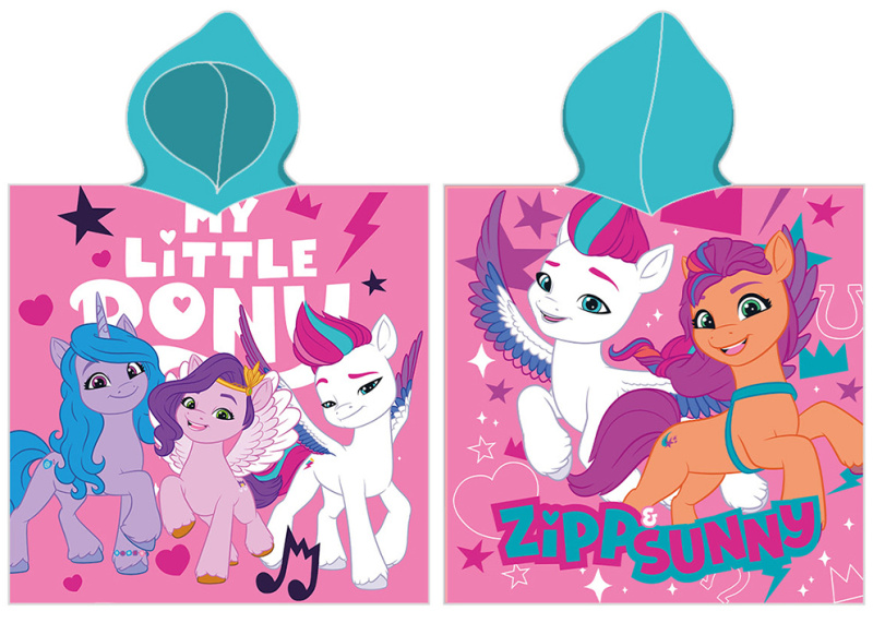 Carbotex Dětské pončo My Little Pony Kouzelní Poníci