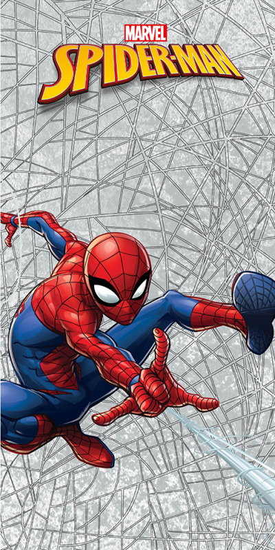 Carbotex Dětská osuška Spider-Man Pavučina - vyp