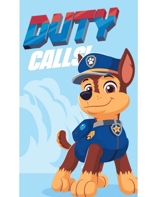 Carbotex Dětský ručník Tlapková Patrola Hrdina Chase 30x50 cm