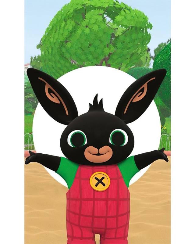 Carbotex Dětský ručník Roztomilý Zajíček Bing 30x50 cm