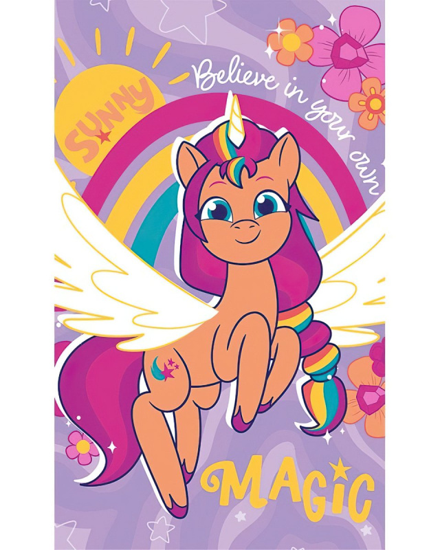 Carbotex Dětský ručník My Little Pony Kouzelná Sunny 30x50 cm