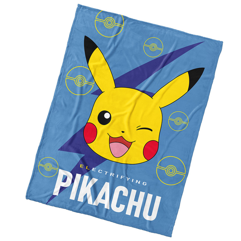 Carbotex Dětská deka Pokémon Elektrický Pikachu 150x200 cm