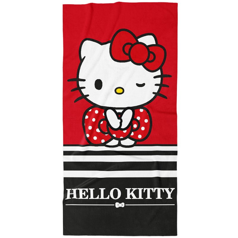 Carbotex Dětská osuška Hello Kitty Malá Parádnice
