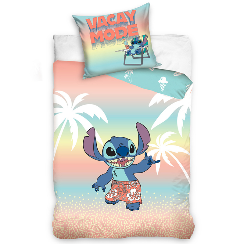 Carbotex Dětské povlečení Lilo a Stitch Na Dovolené
