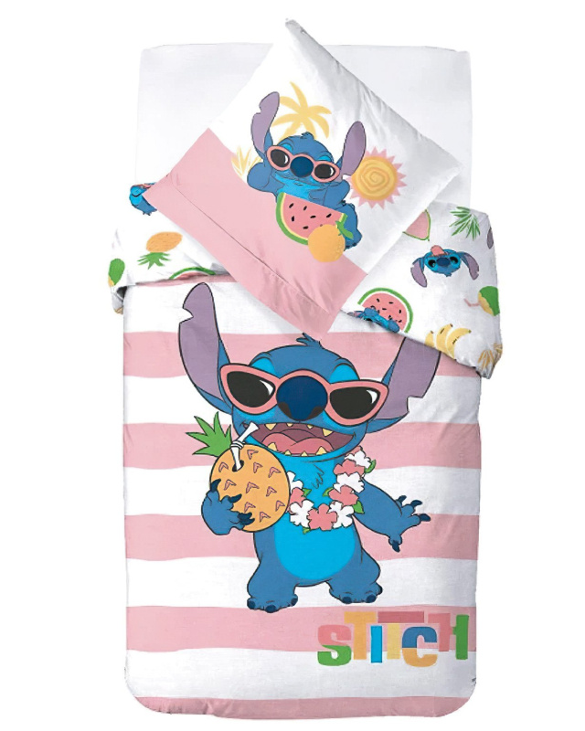 Carbotex Dětské povlečení Lilo a Stitch Piňa Colada