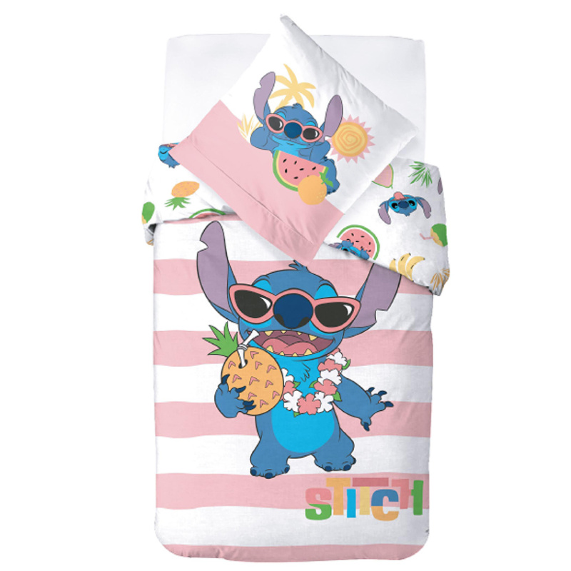 Carbotex Dětské povlečení Lilo a Stitch Piňa Colada