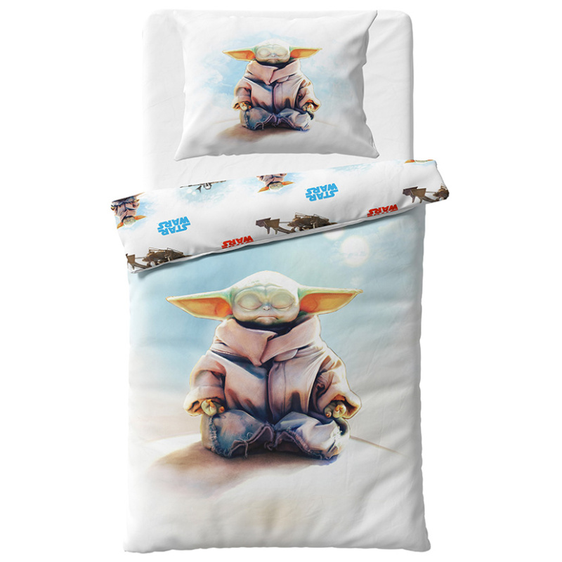 Carbotex Dětské povlečení Star Wars Baby Yoda