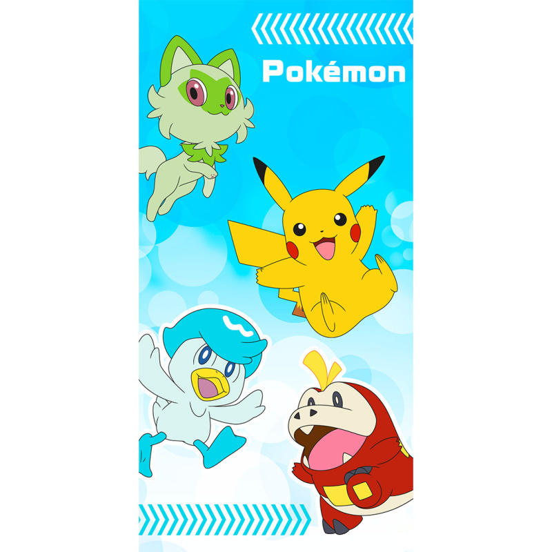 Carbotex Dětská osuška Pokémon Chyť je Všechny