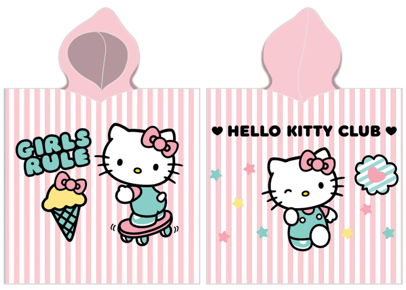 Carbotex Dětské pončo Hello Kitty Letní Jízda