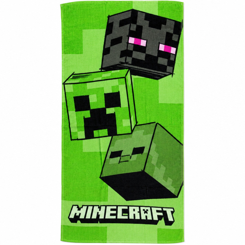 Carbotex Dětský ručník Minecraft Mob Head 30x50 cm