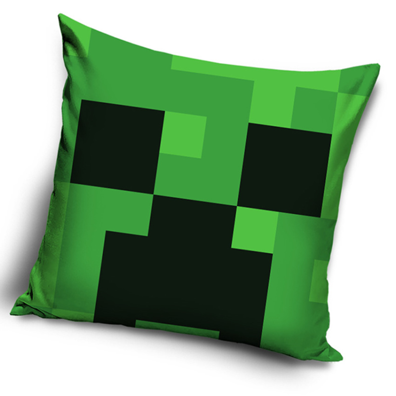 Carbotex Dětský povlak na polštářek Minecraft Creeper
