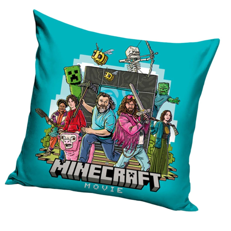 Carbotex Dětský povlak na polštářek Minecraft Movie
